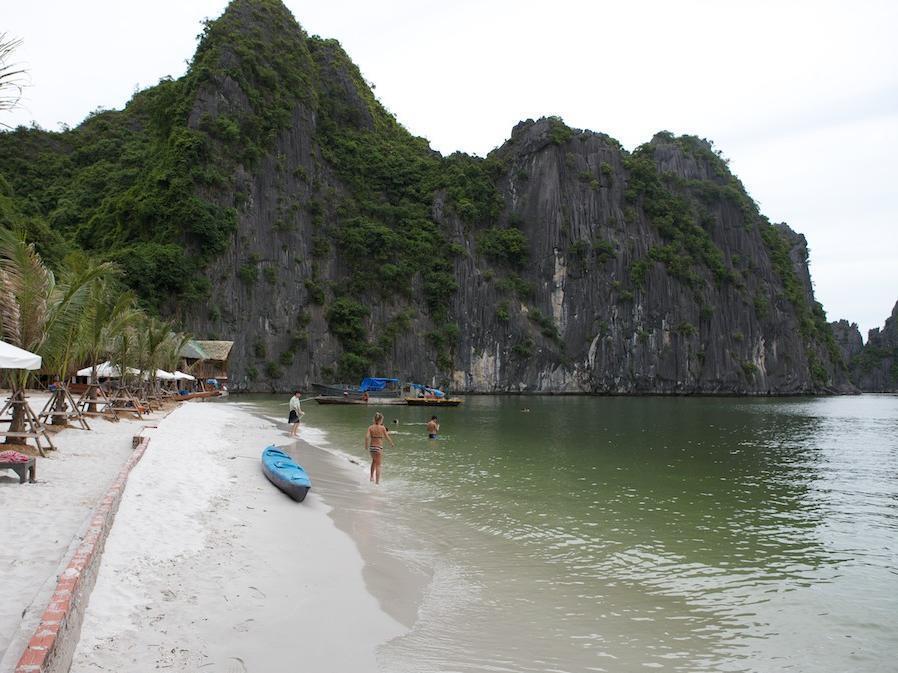 Cat Ba Sandy Beach Resort Dong Khe Sau Luaran gambar