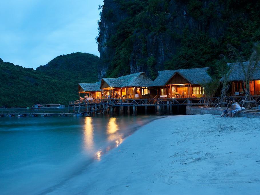 Cat Ba Sandy Beach Resort Dong Khe Sau Luaran gambar
