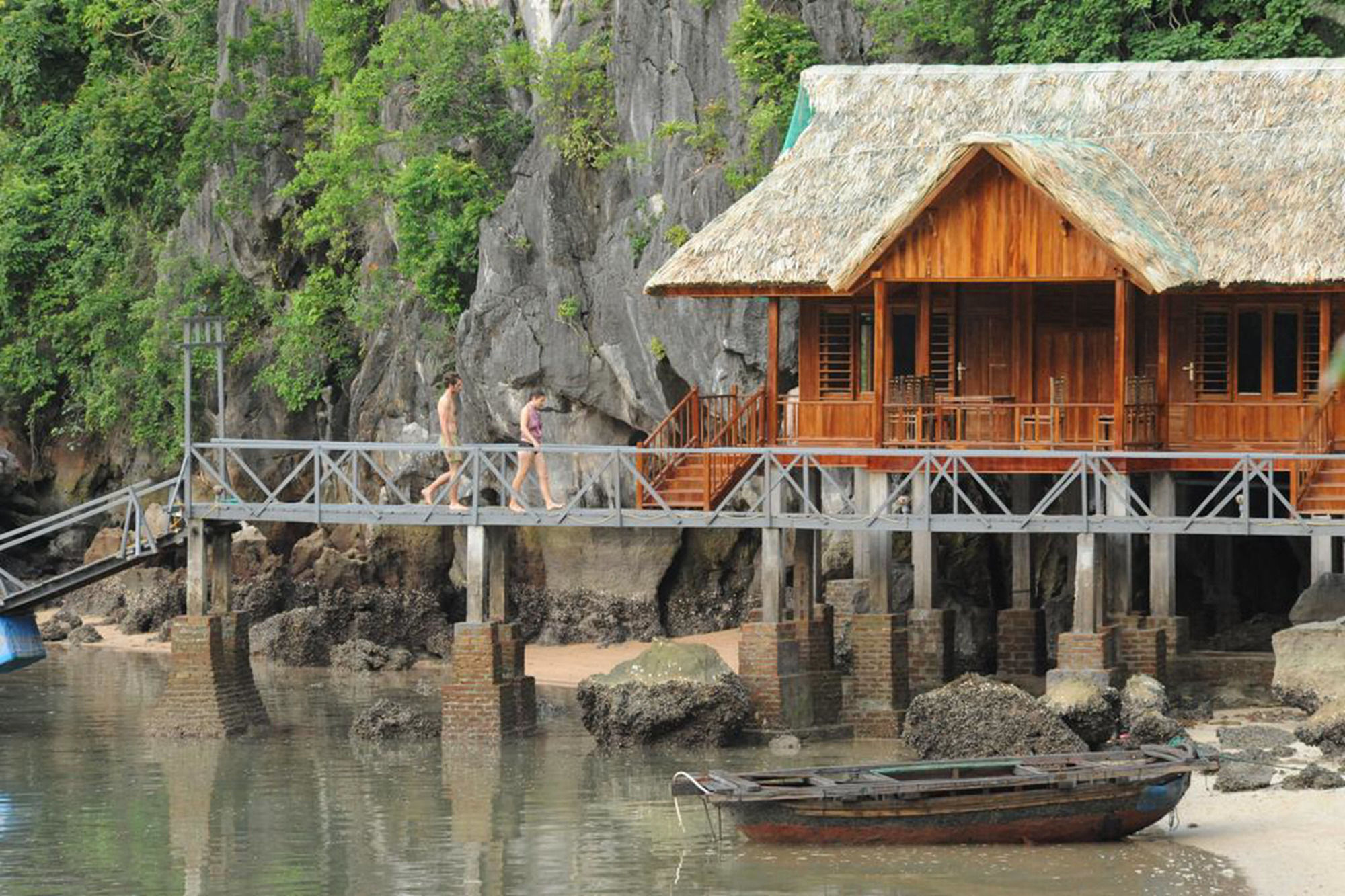 Cat Ba Sandy Beach Resort Dong Khe Sau Luaran gambar