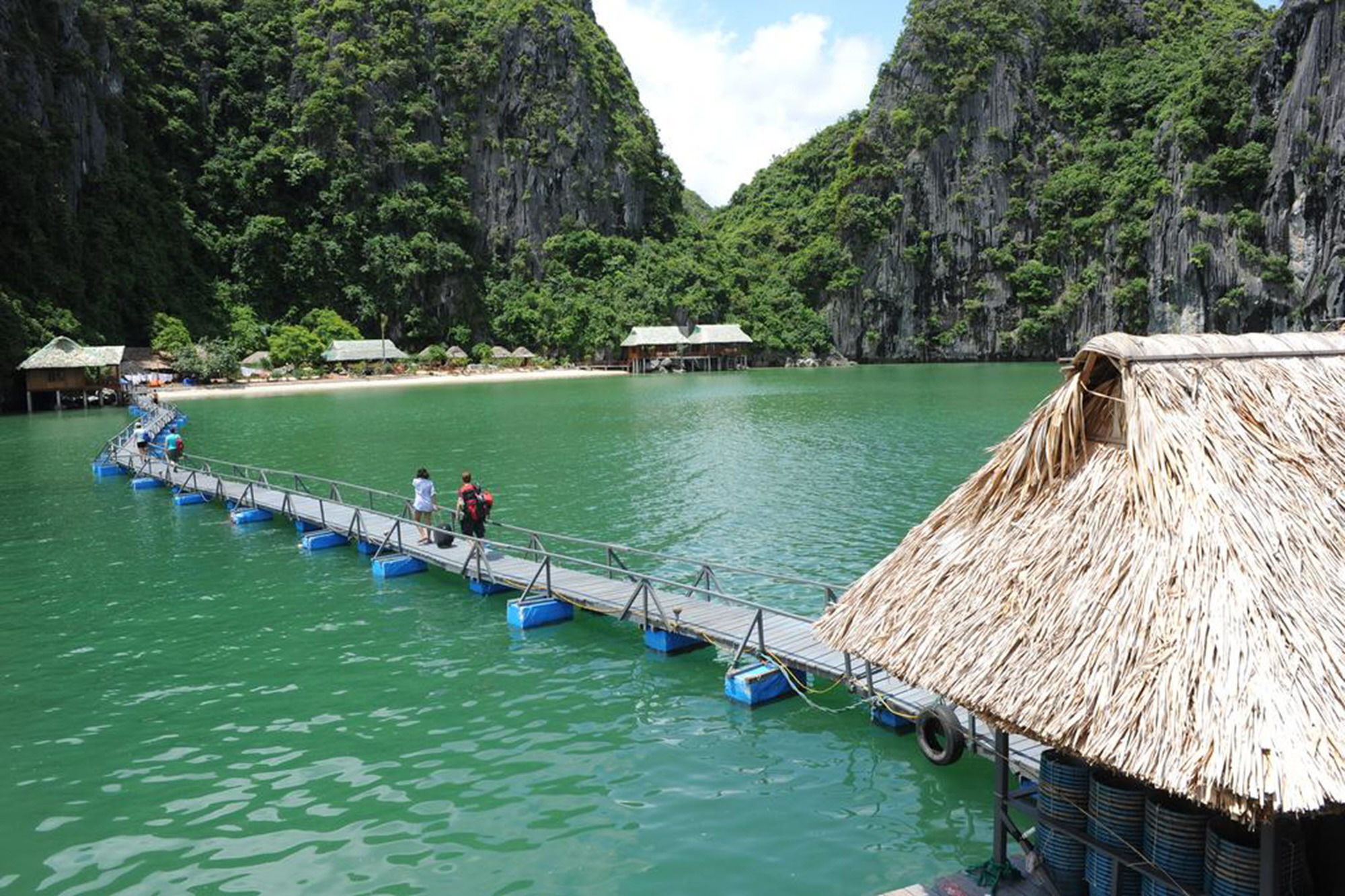 Cat Ba Sandy Beach Resort Dong Khe Sau Luaran gambar