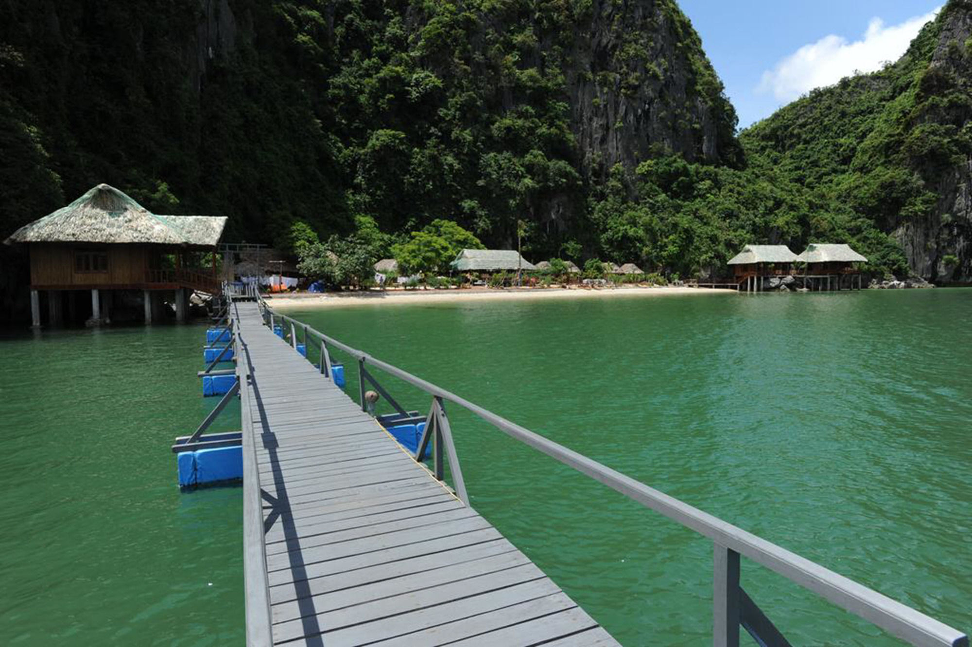 Cat Ba Sandy Beach Resort Dong Khe Sau Luaran gambar