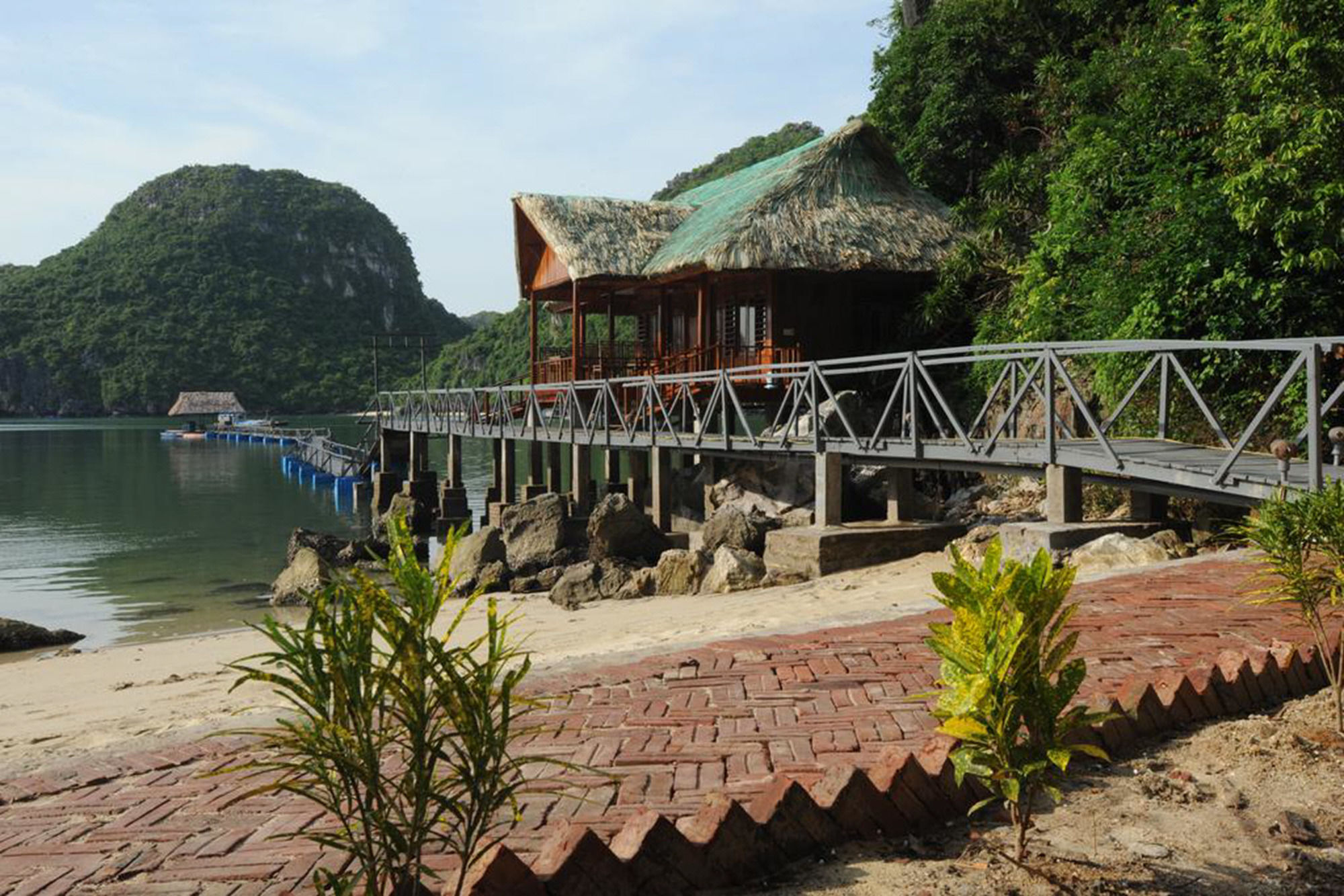 Cat Ba Sandy Beach Resort Dong Khe Sau Luaran gambar