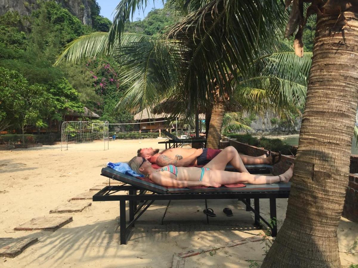 Cat Ba Sandy Beach Resort Dong Khe Sau Luaran gambar